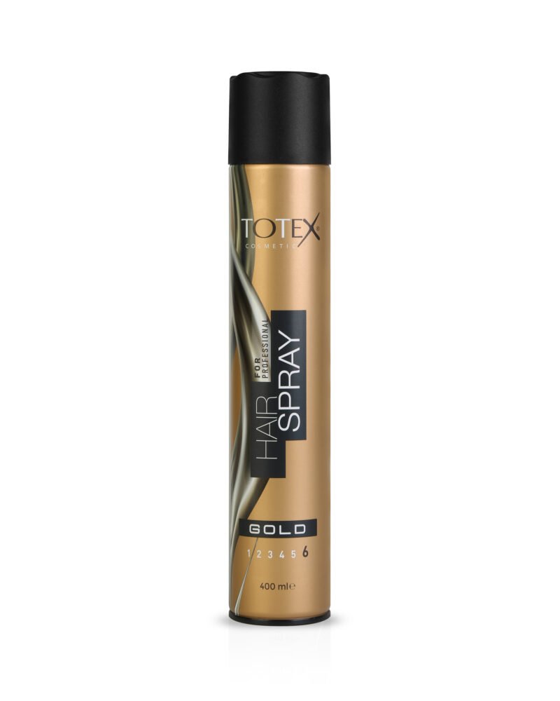 Totex Gold Hold Hair Spray 400ml